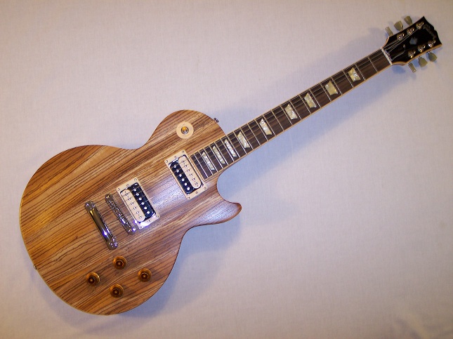 Les Paul Classic Antique Zebrawood Picture 1